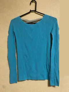 チャコット　ノーソーイングニットS〜M ターコイズカラー即購入OK❣️ チャコット ノーソーイングニットS〜M ターコイズカラー即購入OK❣️