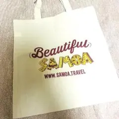 万博 貴重☆*。Beautiful SAMOA ロゴ入りトートバッグ