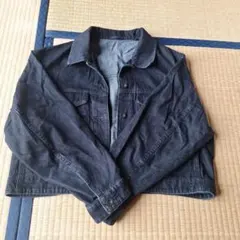 UNIQLO ブラック デニムジャケット