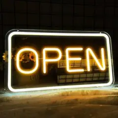 IMEGINA OPEN ネオンサイン 看板 LEDライト