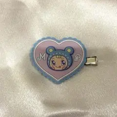 ナルミヤキャラクターズ ラバークリップ メゾピアノ ブルーベリエちゃん