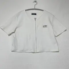 SLOPPY フューチャーロゴジップ半袖TEE フーズフーギャラリー 白 Fのサムネイル