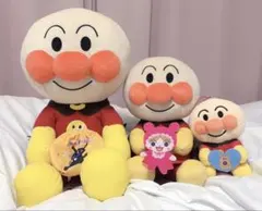 【新品・タグ付き】アンパンマン ぬいぐるみ プライズ 大中小 3個セット