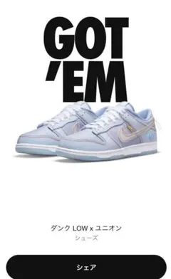 UNION × Nike Dunk Low