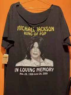 Michael Jackson リンガーTシャツマイケル デッドストック 80' Michael Jackson リンガーTシャツマイケル デッドストック 80' - メルカリ