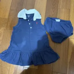 Ralph Lauren ネイビー ワンピース 12M
