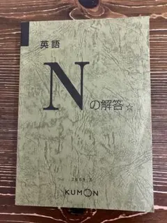 【新品、未使用】英語　N 回答集