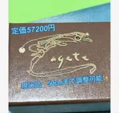 ✨現在定価57200円　50cmまで好きな長さに調整可能✨k10agete刻印有のサムネイル
