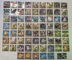 ポケットモンスター シール烈伝 両面バトルシール烈伝 81枚セット