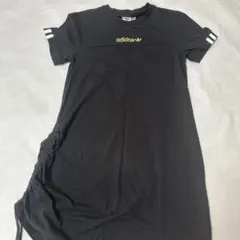 Adidas 半袖ドレス ブラック