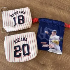 東京ヤクルトスワローズ 内山壮真 #33 ユニフォーム型ポーチ - メルカリ