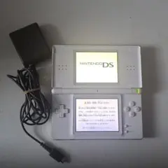 Nintendo DS lite クリスタルホワイト 純正ACアダプター付
