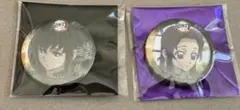 鬼滅の刃　ワールドツアー　カフェ　缶バッジ　しのぶ　無一郎