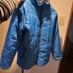 RPG キルティングナイロンジャケット 青 y2k ラウンジ