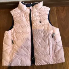 ポロ・ラルフ・ローレン リバーシブルダウンベスト