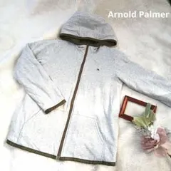 【Arnold Palmer】リバーシブルジャケットM　キルティング フード付き