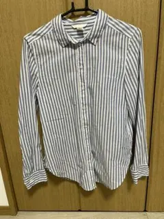ストライプシャツ 長袖 H&M