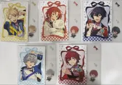 朱桜司 瀬名泉 月永レオ 朔間凛月 鳴上嵐 硬質カードケース ミニブロマイド