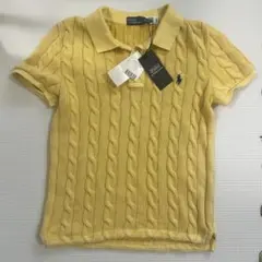 2025年最新】ラルフローレン 半袖ニット イエローの人気アイテム