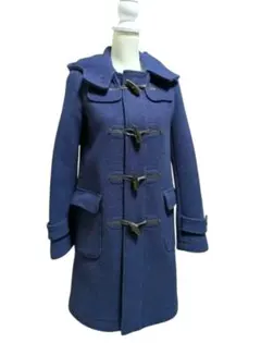 【美品】 マッキントッシュ ウールメルトン ダッフルコート ネイビー 英国製34