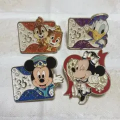 東京ディズニーリゾート 35周年 ピンバッジ　セット