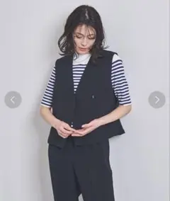 UNITED ARROWS COMFY Vノーカラー ジャケット - メルカリ