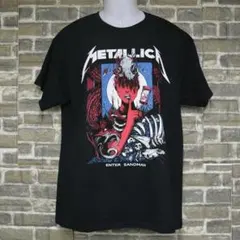B品 METALLICA Enter Sandman Poster Tシャツ