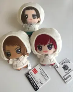 新テニスの王子様 ちびぐるみ　丸井ブン太　滝萩之介　甲斐裕次郎