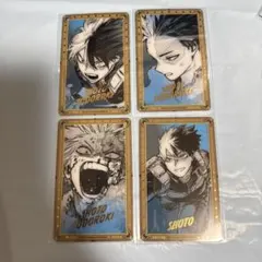 ヒロアカ 原画展 轟焦凍 箔押しクリアカード