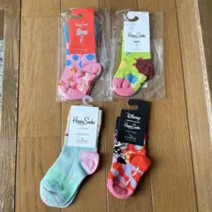 Happy Socks ハッピーソックス　ベビーソックス4足セット