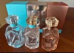 ティファニー香水空瓶 3本セット ローズゴールド インテンス 75ml 他