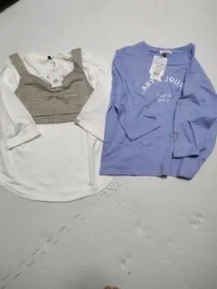 長袖カットソー 2点セット XSS/140