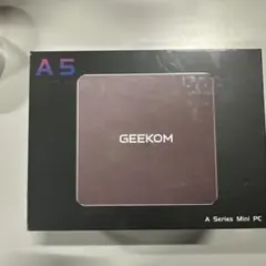 【未開封品】GEEKOM AシリーズミニPC Amazon.co.jp: GEEKOM A5 Mini PC [2025 New] AMD Ryzen 5 7430U 6