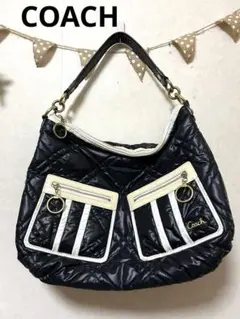 COACH コーチ キルティングバッグ ワンショルダー ハンドバッグ