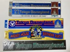 東京ディズニーランド ステッカー 5枚セット 希少　開園当時の 紙の袋付きのサムネイル