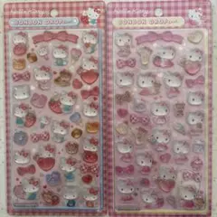 【正規品】ボンボンドロップシール ハローキティ 赤 ピンク
