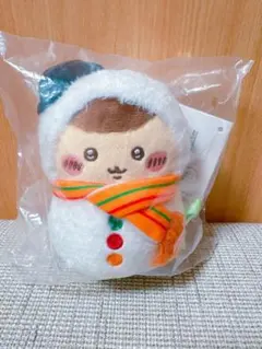 ちいかわエニマイくじ　くりまんじゅう　雪だるま マスコット