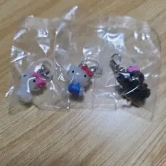 ハローキティ　めじるしアクセサリー　3個セット