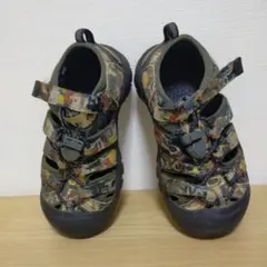 キーン　迷彩 サンダル 18センチ