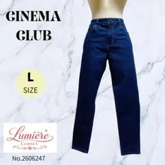 【CINEMA CLUB】 ストレートデニム サイズＬ ブルー系 春夏秋用のサムネイル