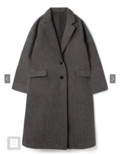 GRL グレイル　ウールタッチロングチェスターコート　k9030v