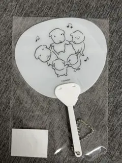 ガナディ　渋谷ポップアップ　うちわ　ノベルティ