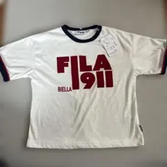 FILA 1911 Tシャツ ホワイト 110cm 新品のサムネイル