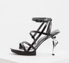 UNITED NUDE ブラックストラップサンダル　36のサムネイル