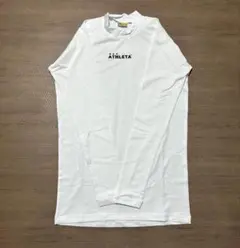 新品★★ATHLETA★★アスレタ 長袖インナーシャツ ホワイト白　Oサイズのサムネイル