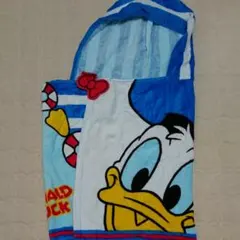 ドナルドダック★フード付きポンチョタオル