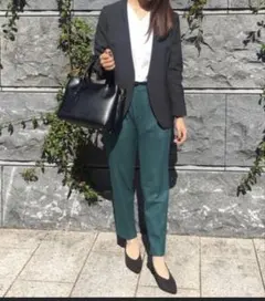 グリーンレーベルリラクシング　テーパード パンツ