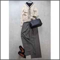 み*ー様 秋冬 きれいめ オフィスカジュアル セットアップ コーデ売り 2点セッ
