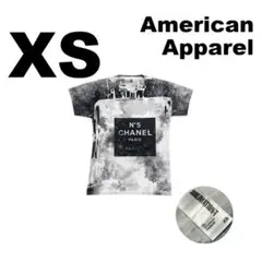 CHANEL シャネル No.5 Tシャツ 白 グレー 半袖 ロゴ XSサイズのサムネイル