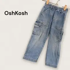 OshKosh ストレートジーンズ アメカジ ウエストゴム キッズ